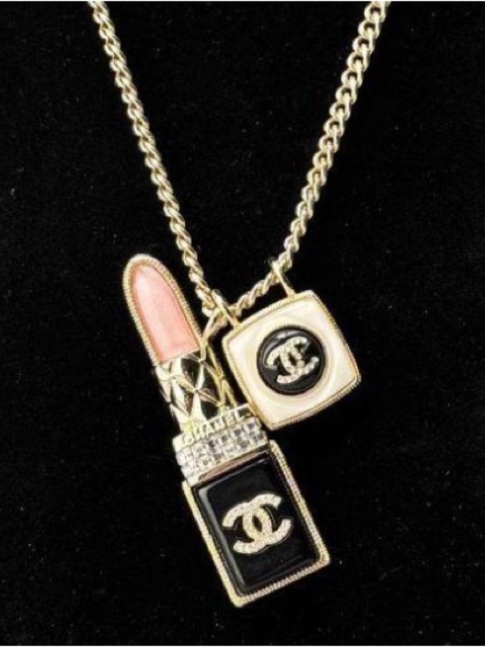 💄 CC Lipstick Necklace 💖